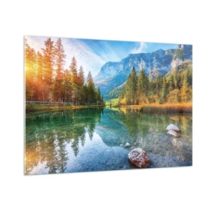 Obraz na skle - Něžnost podzimu - 100x70 cm