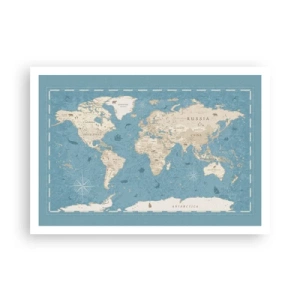 Plakát - Svět na dosah ruky - 100x70 cm