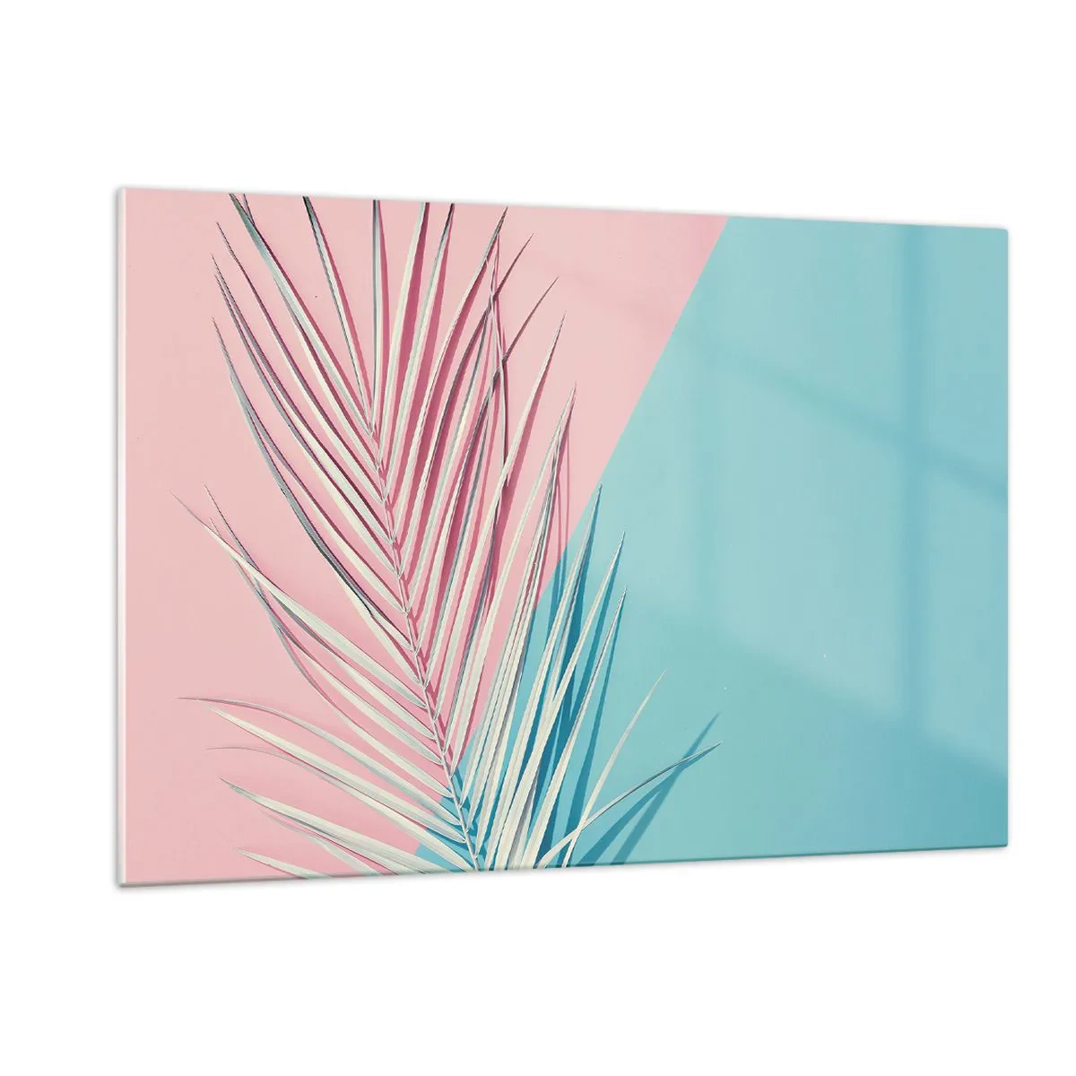 Obraz na skle - Tropický dojem - 120x80 cm