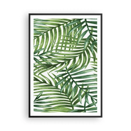 Plakát v černém rámu - Pod zeleným baldachýnem - 70x100 cm