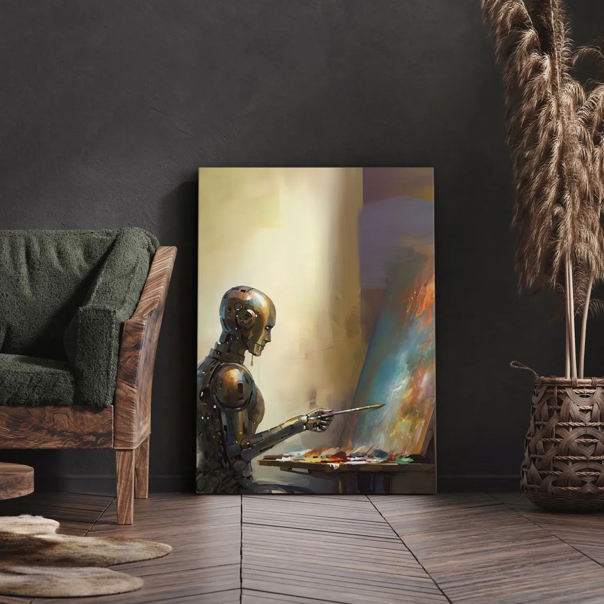 Obraz na plátně - Umění budoucnosti - 45x80 cm