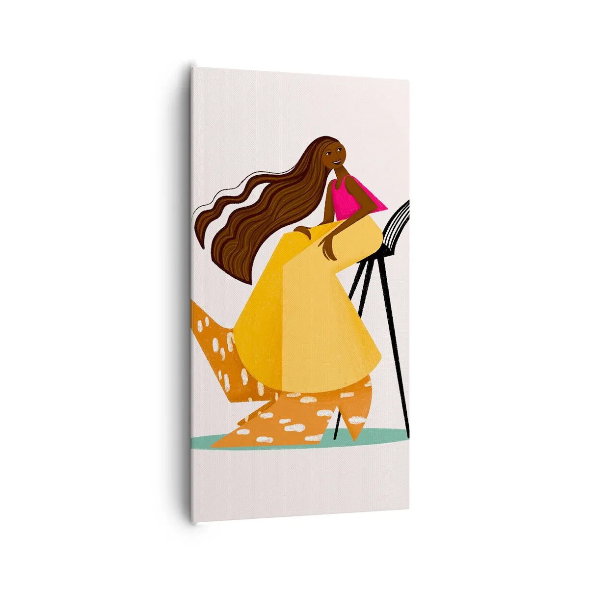 Obraz na plátně - Móda je také zábava - 65x120 cm