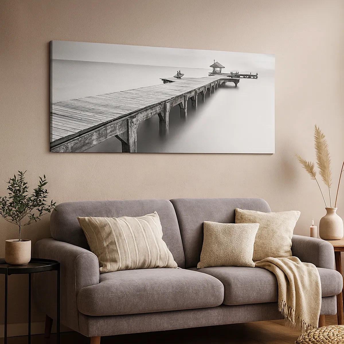 Obraz na plátně - Daleko od nás - 30x30 cm