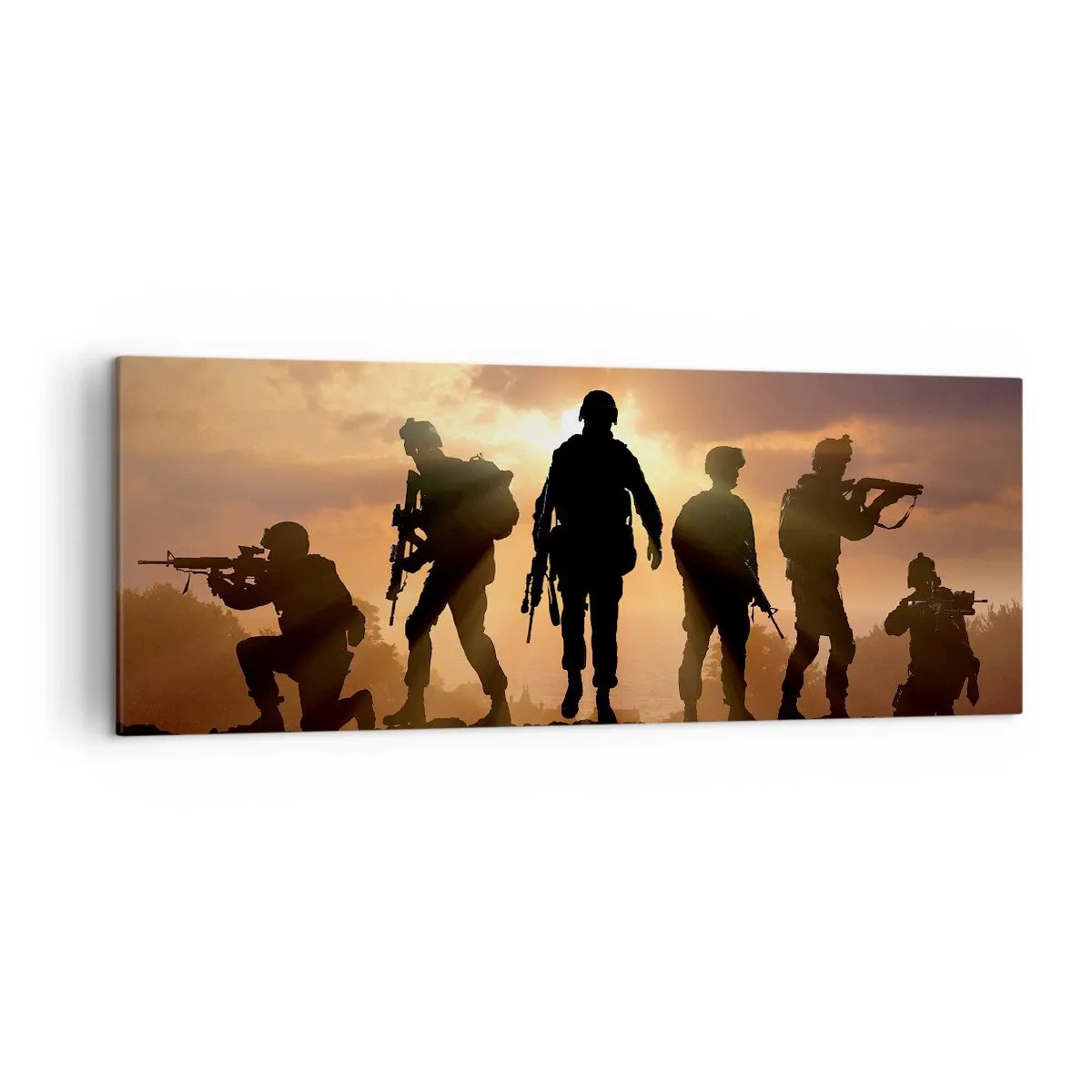 Obraz na plátně - Brothers in arms - 140x50 cm