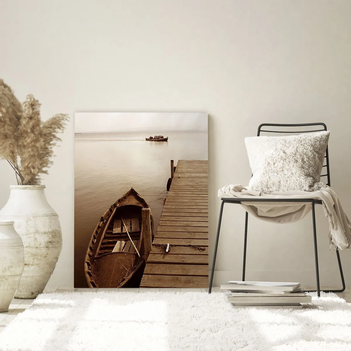 Obraz na skle - Velký klid - 80x120 cm