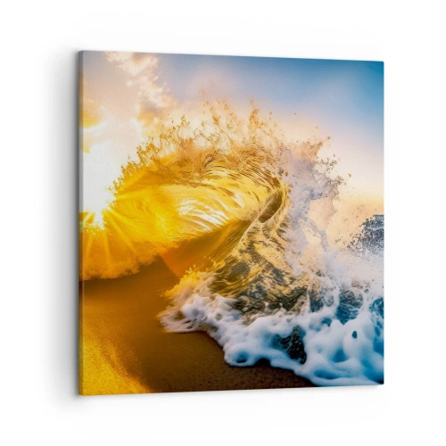 Obraz na plátně - Hra v písku - 50x50 cm