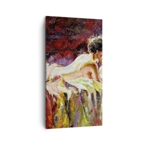 Obraz na plátně - Zamyšlená Venuše - 45x80 cm