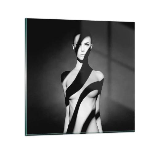 Obraz na skle - V záři i ve stínu - 40x40 cm