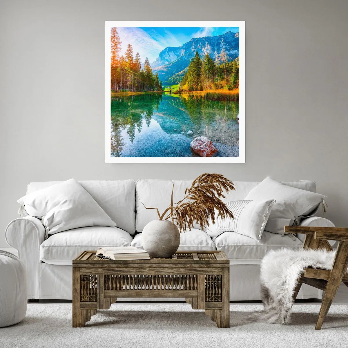 Plakát - Něžnost podzimu - 40x40 cm