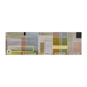 Vzor Fototapety Premium Canvas - Jednoduše a v klidu - Abstrakce, Moderní umění, Obdélníky - 100x30 cm