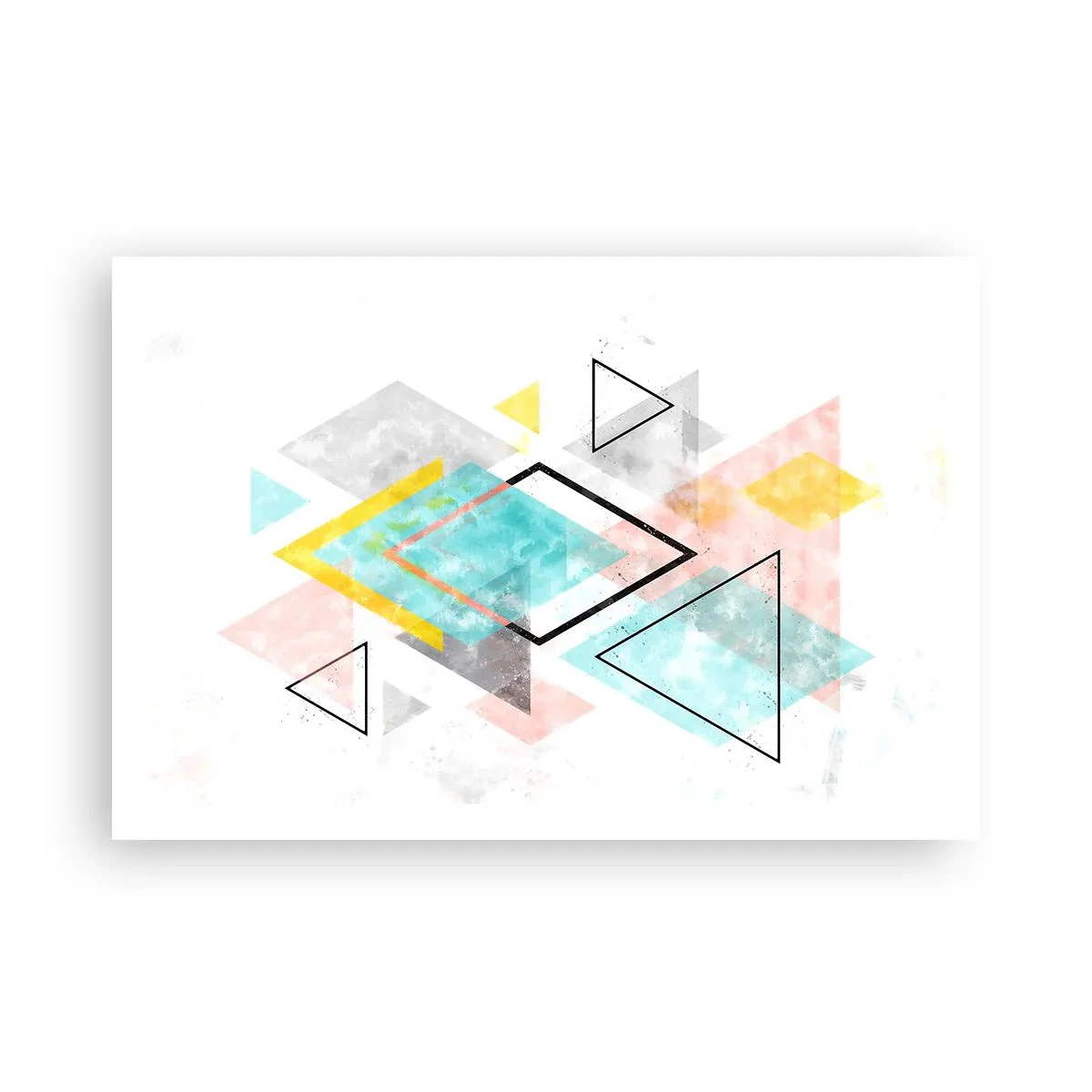 Plakát - Geometrická zábava - 91x61 cm
