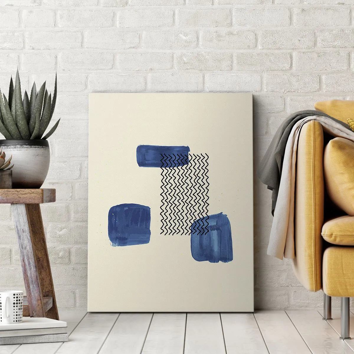 Obraz na plátně - Abstraktní kvarteto - 50x70 cm