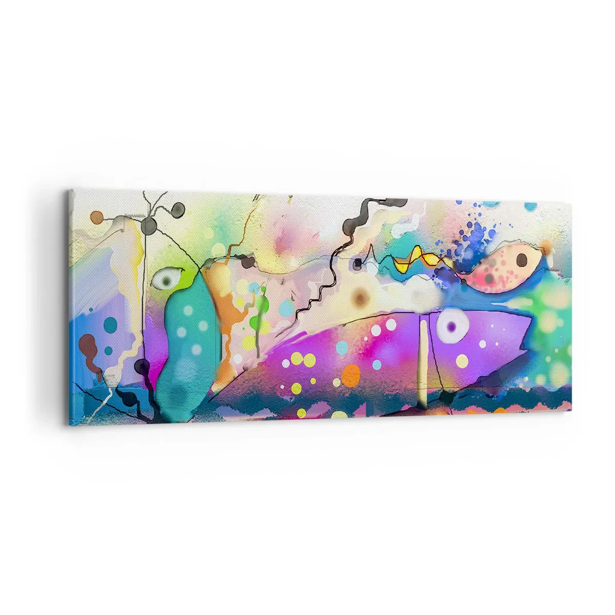 Obraz na plátně - Chybí slova! - 100x40 cm