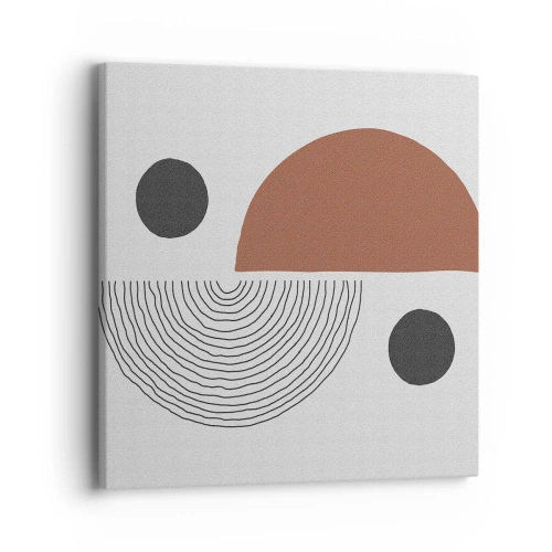 Obraz na plátně - Dokonalost kruhu - 40x40 cm