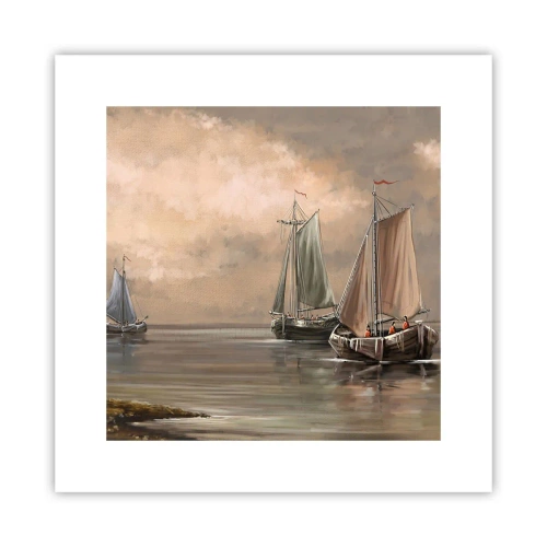 Plakát - Návrat námořníků - 30x30 cm