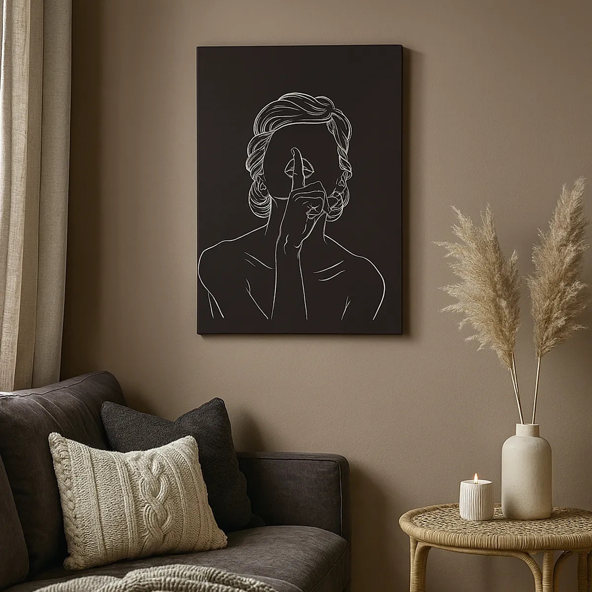 Obraz na plátně - Krása rozkvétá v tichu - 50x70 cm