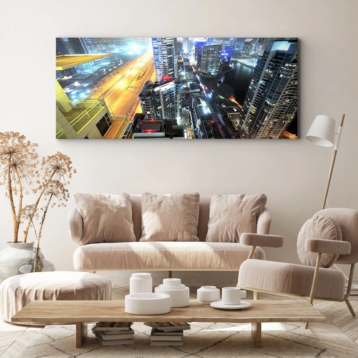 Obraz na plátně - Zázrak na poušti - 100x40 cm