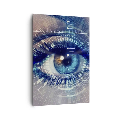 Obraz na plátně - Myslíš si, že mě znáš - 70x100 cm