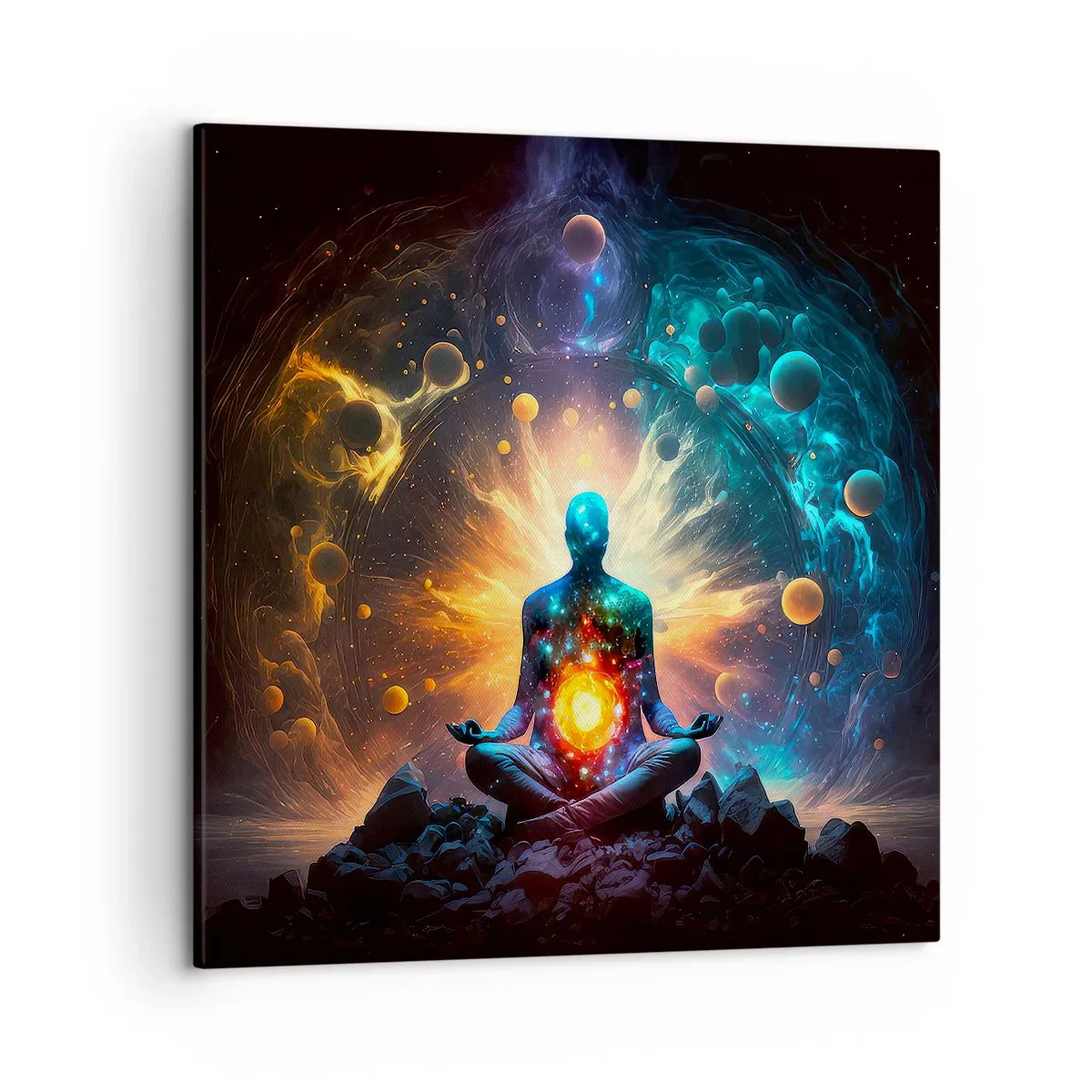 Obraz na plátně - Vesmírný klid - 50x50 cm