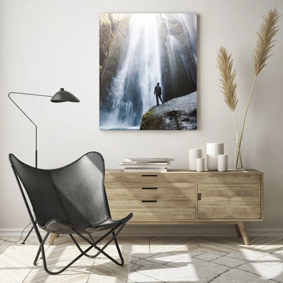 Obraz na skle - Obnovení proporce - 50x70 cm