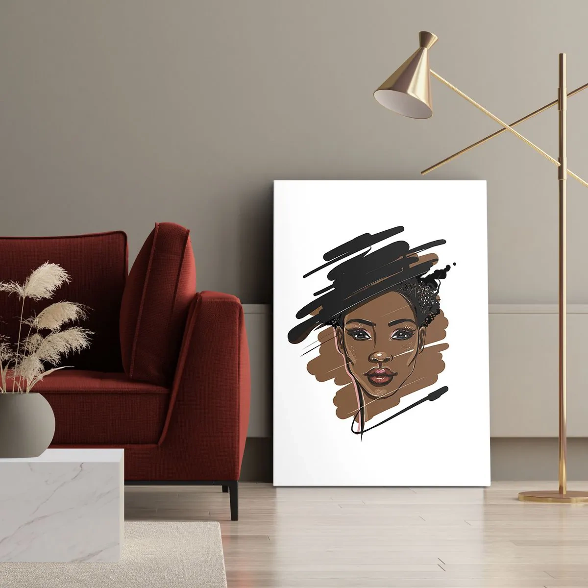 Obraz na plátně - Sladká jako čokoláda - 50x70 cm