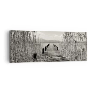 Obraz na plátně - V ústraní travin - 140x50 cm