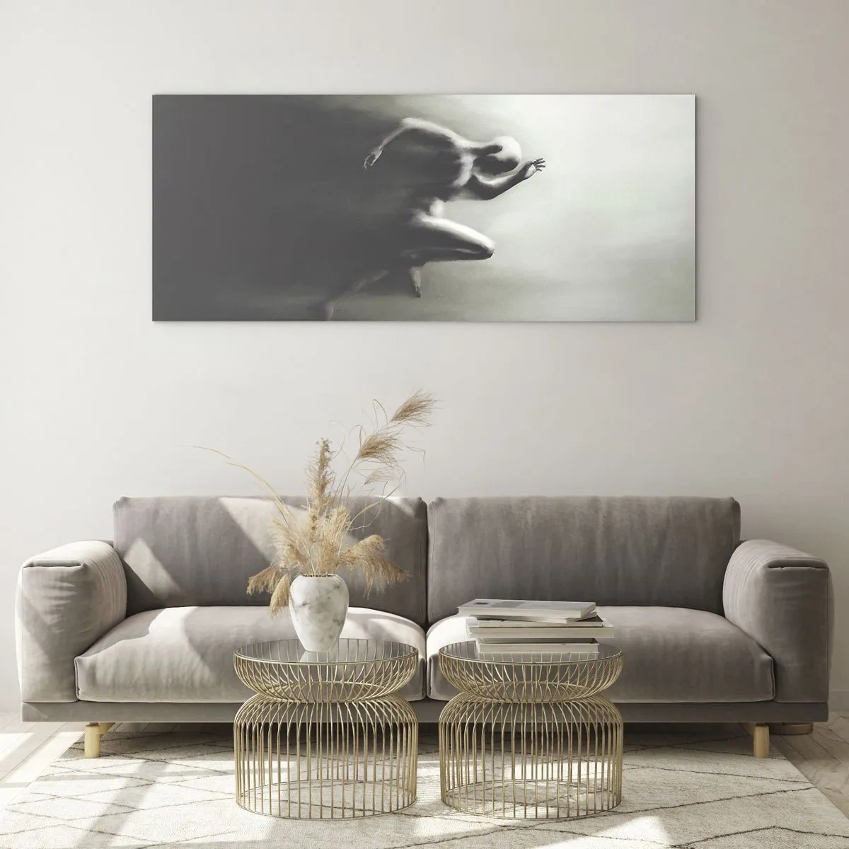Obraz na skle - Nezastavitelný - 100x40 cm