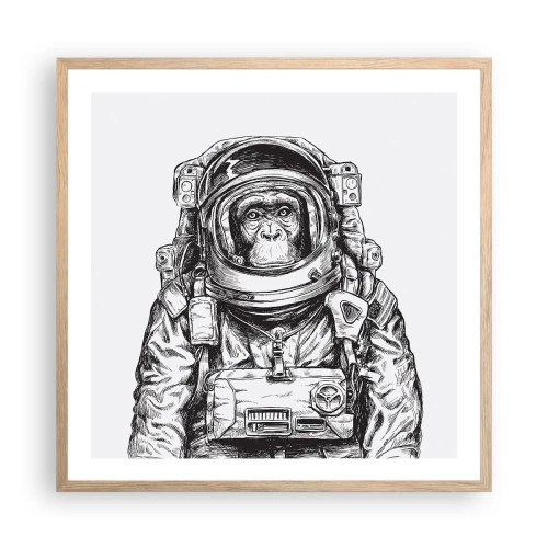 Plakát v rámu světlý dub - Alternativní vývoj - 60x60 cm