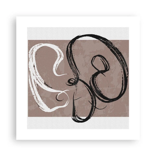 Plakát - Kompozice – hledání úplnosti - 40x40 cm