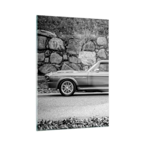 Obraz na skle - Legenda 60. let - 50x70 cm
