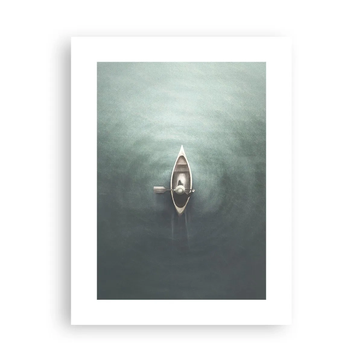 Plakát - Přes měsíční jezero - 30x40 cm