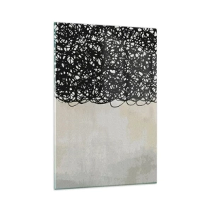 Obraz na skle - Vířící abstrakce - 80x120 cm