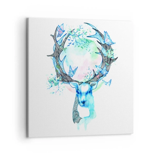 Obraz na plátně - Síla a jemnost přírody - 50x50 cm