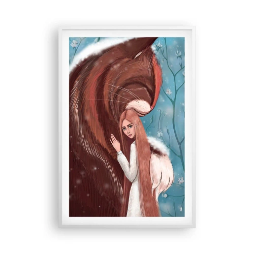 Plakát v bílém rámu - Vítej v pohádce - 61x91 cm