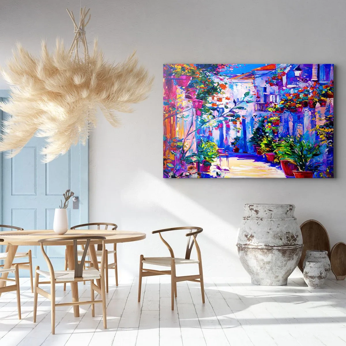 Obraz na plátně - Imprese - italská ulička - 120x80 cm