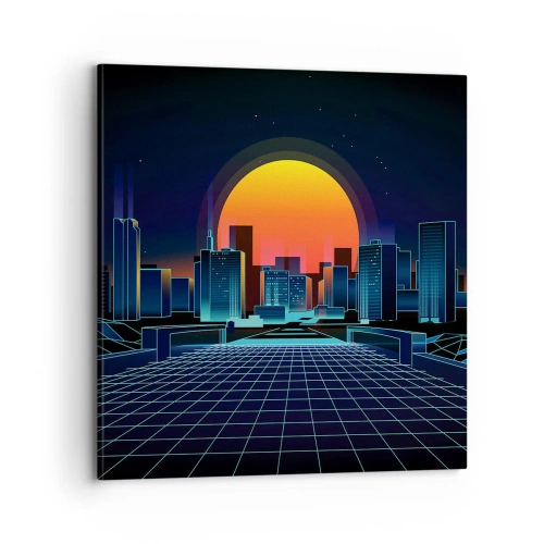 Obraz na plátně - Pořád chcete do reálu? - 70x70 cm
