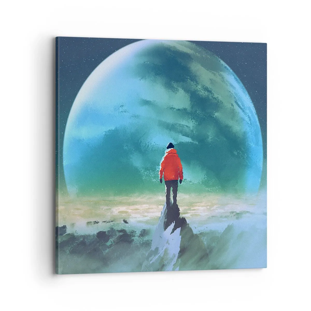 Obraz na plátně - Objevitel nové zemi - 70x70 cm