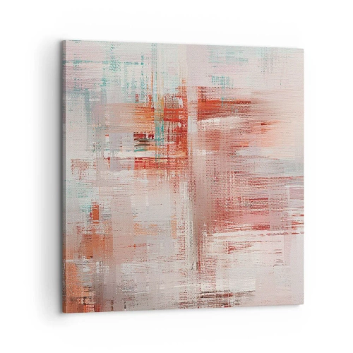 Obraz na plátně - Zamlžené. Ale růžové - 60x60 cm