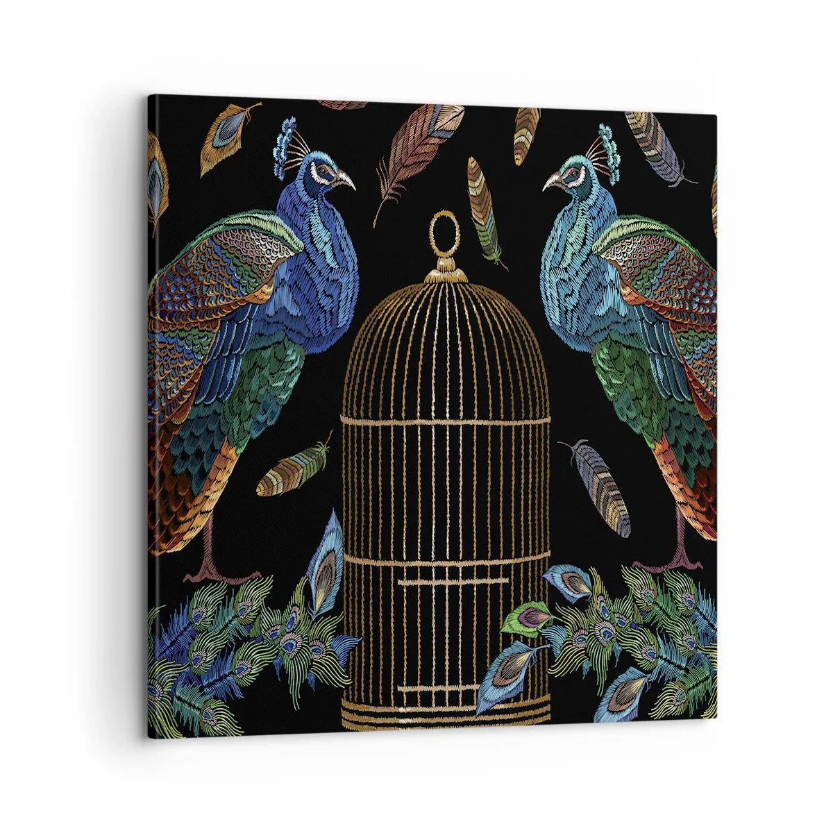 Obraz na plátně - V královském rouchu - 60x60 cm