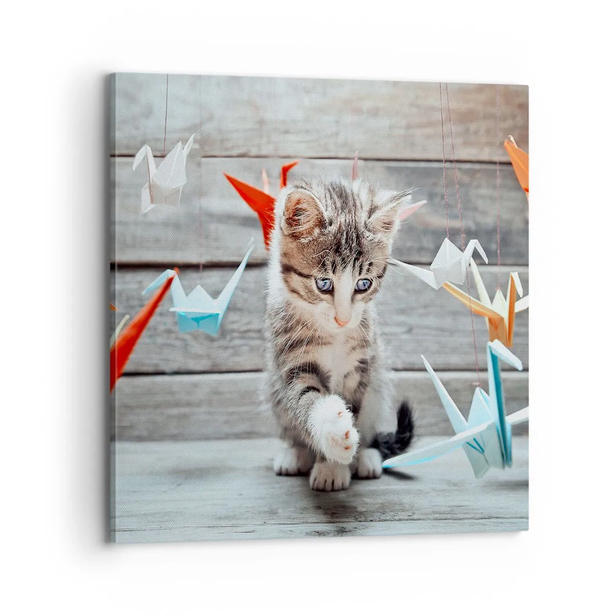 Obraz na plátně - První lekce - 70x70 cm