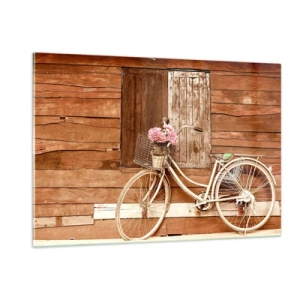 Obraz na skle - Hned se vrátím - 120x80 cm