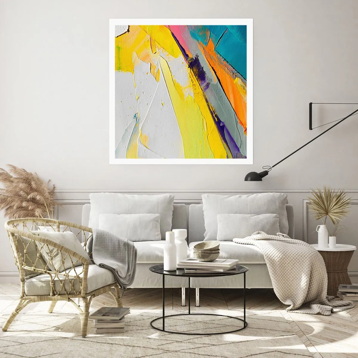 Plakát - Anatomie světla - 50x50 cm