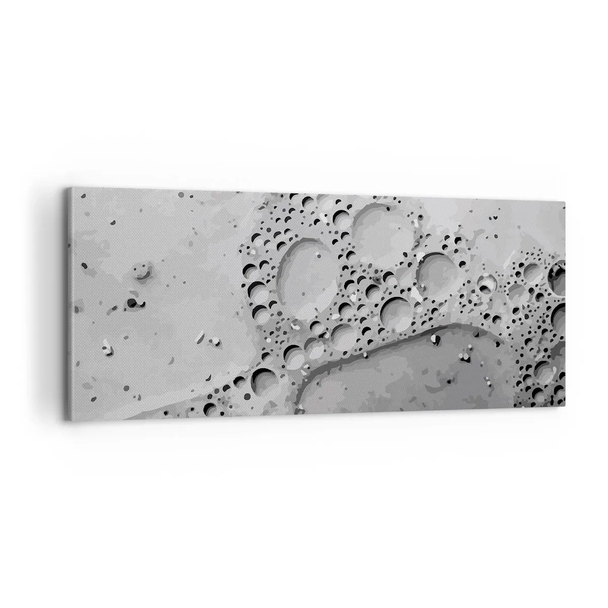 Obraz na plátně - Stopa po zpěněném - 100x40 cm