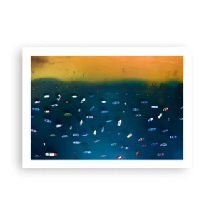 Plakát - Prázdninová hra - 70x50 cm