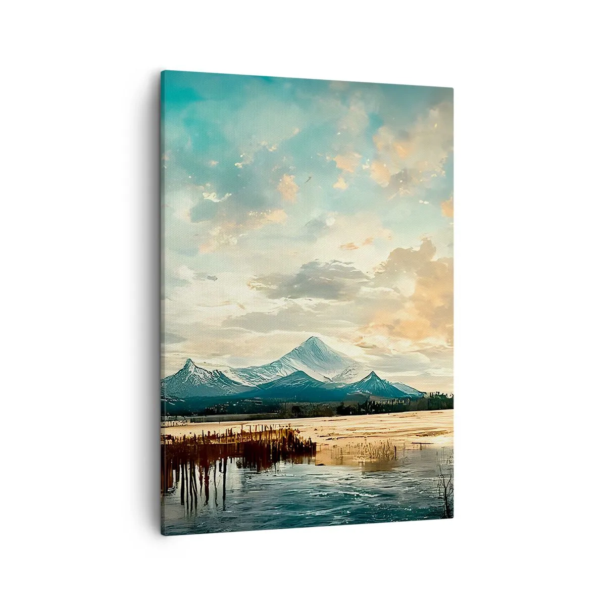 Obraz na plátně - Pod ochranou nebe - 50x70 cm