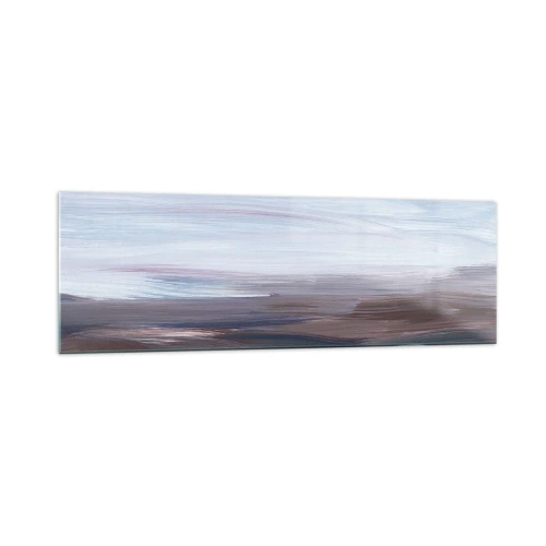 Obraz na skle - Živly: voda - 160x50 cm