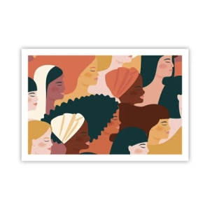 Plakát - Pouze ženskost - 91x61 cm