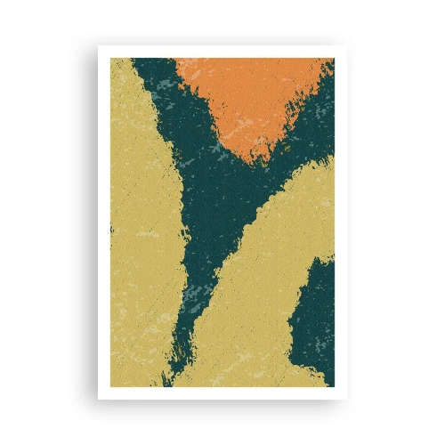 Plakát - Abstrakce – zpomalený pohyb - 70x100 cm
