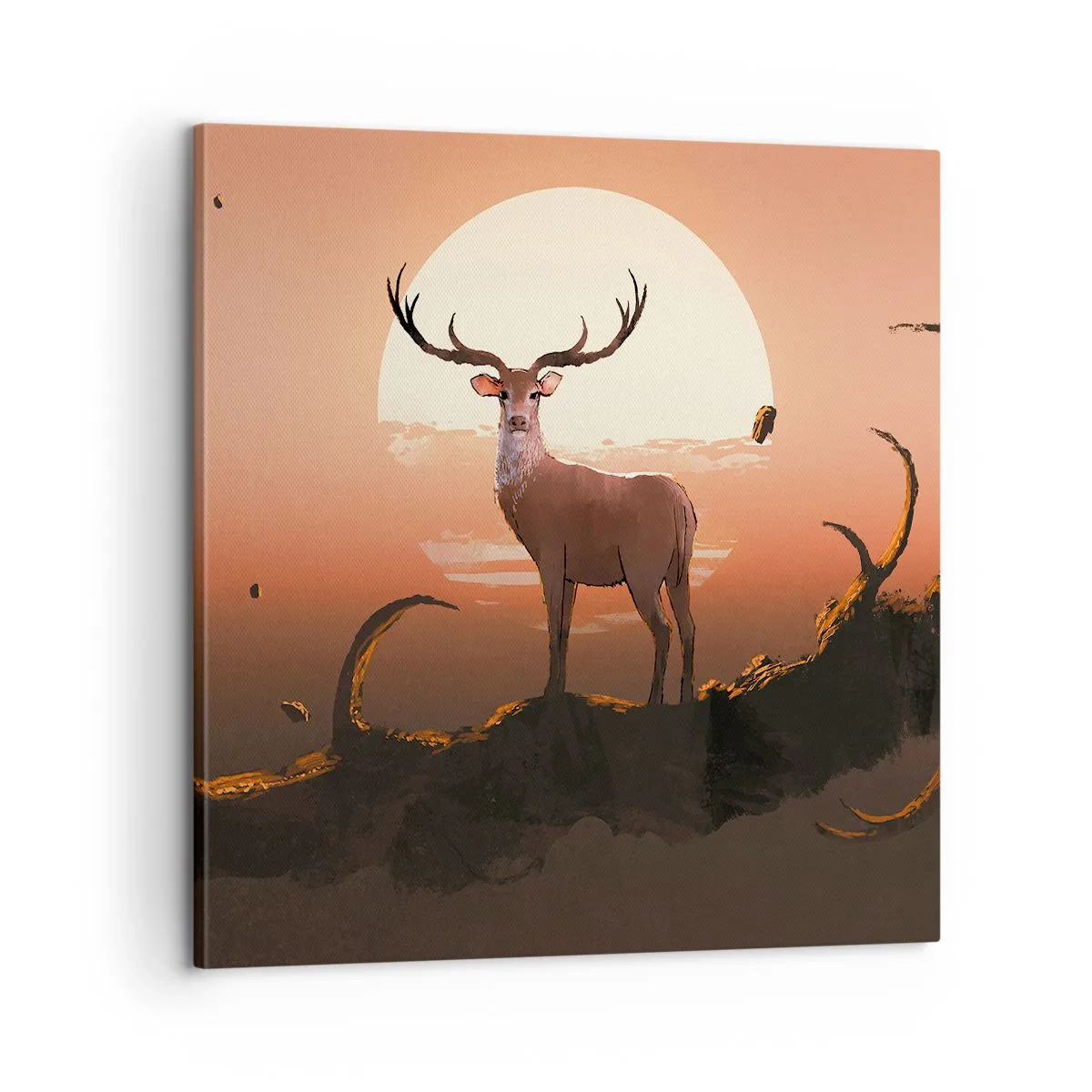 Obraz na plátně - Tato noc se nepodobá jiným - 60x60 cm