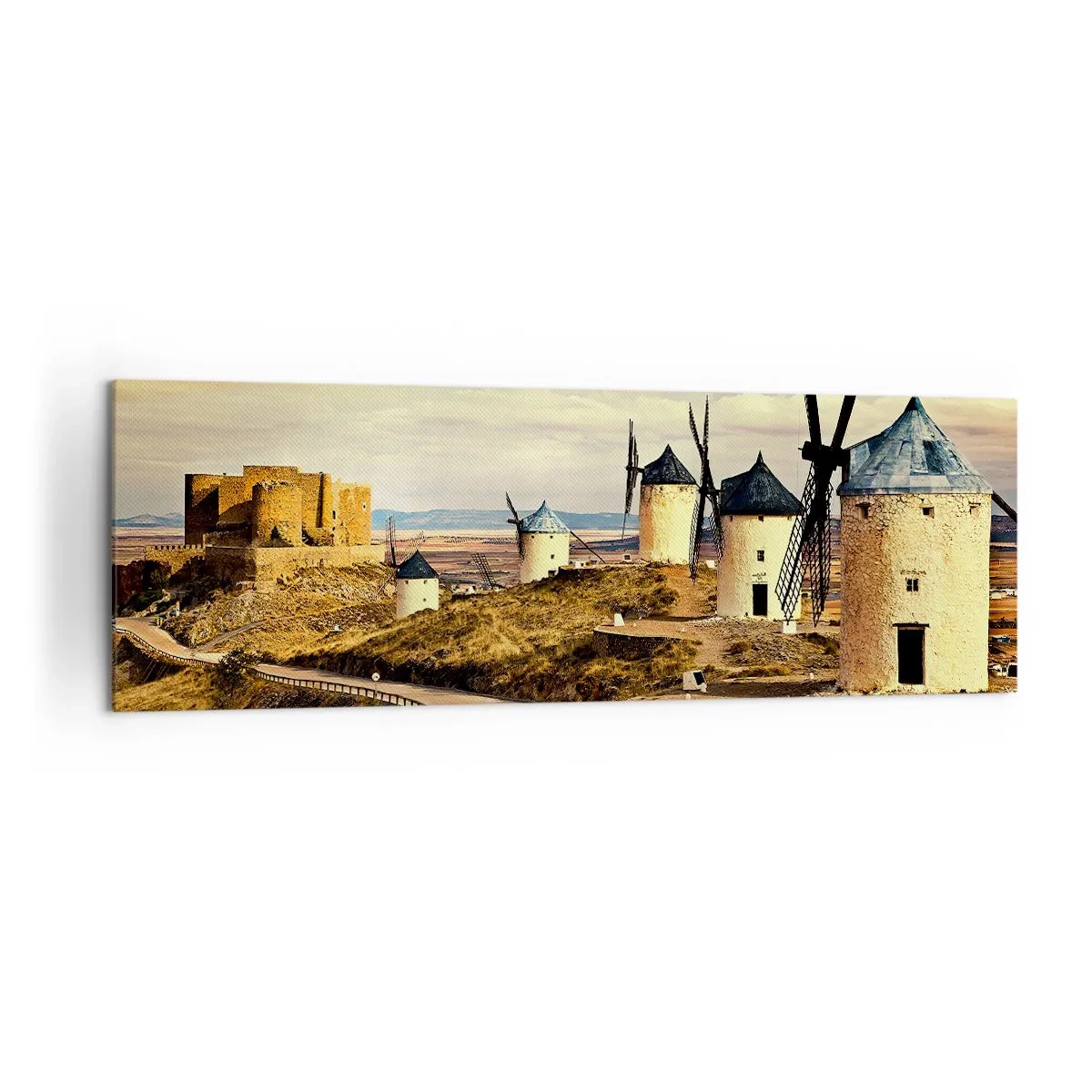 Obraz na plátně - Brzy se objeví Don Quijote - 160x50 cm
